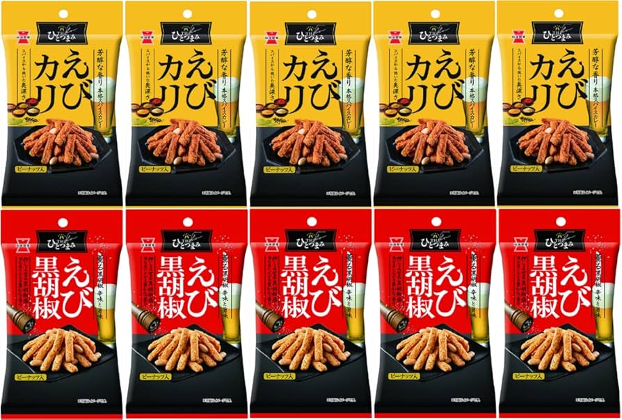 Amazon.co.jp: 岩塚製菓 THEひとつまみ 2種アソート えびカリ